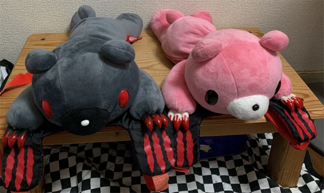 お値下げ‼️ グルーミー　リュック2種（ピンク＆グレー）セット