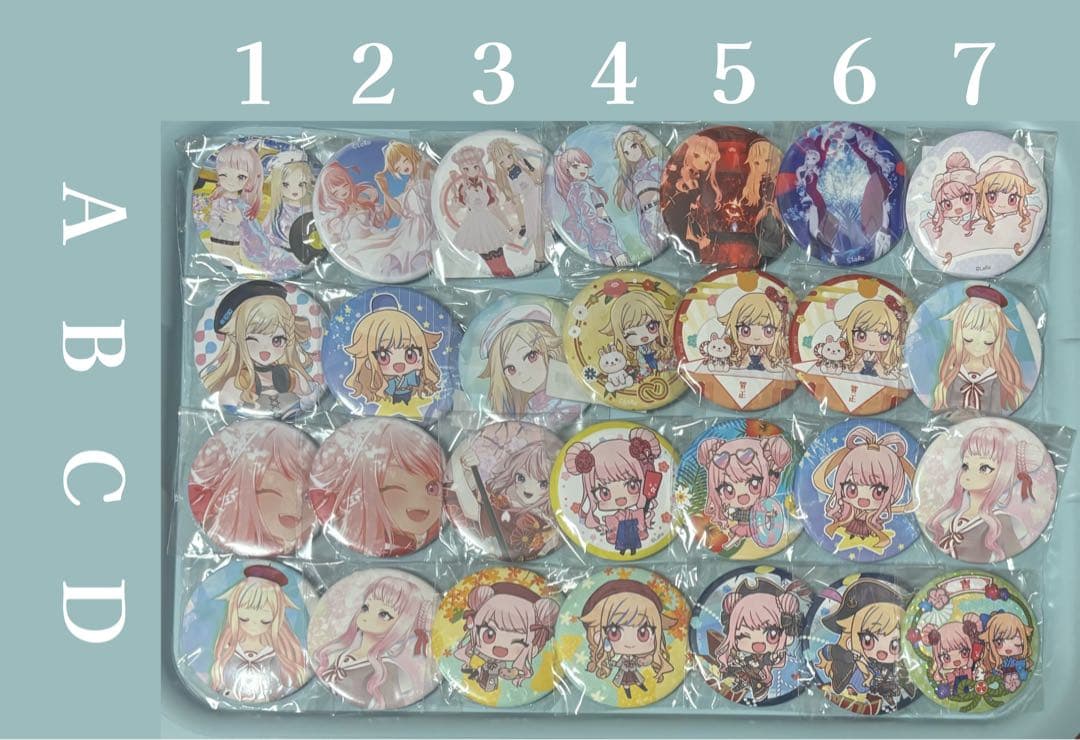 ヒメヒナ缶バッジ バラ売り⭕️ 田中ヒメ 鈴木ヒナ