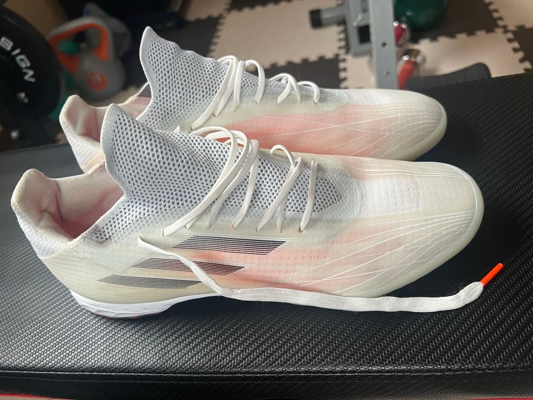 adidas SPEEDFLOW 1 ホワイト/ピンク. Size 28cm