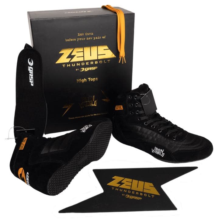 Gasp Zeus thunderbolts スニーカー　シューズ　ゴールドジム