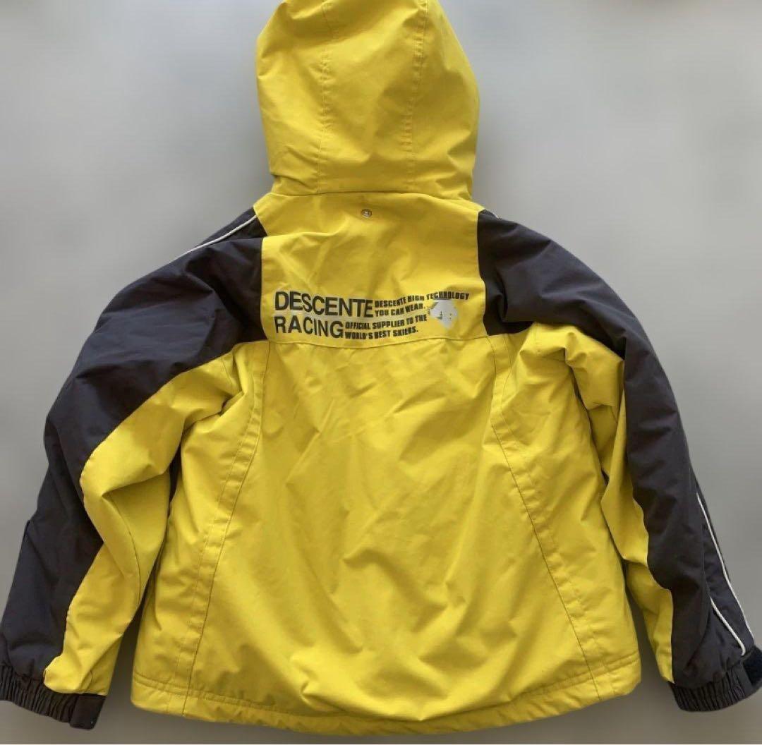 極美品✨デサント　DESCENTE フード付きスキーウェア140 スノボー