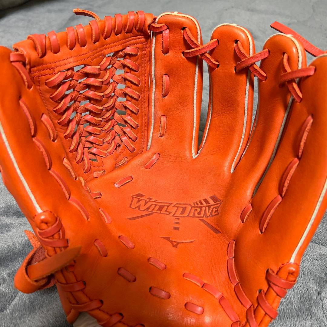 軟式グローブ Mizuno オールラウンダー　オイル、グラブホルダーセット