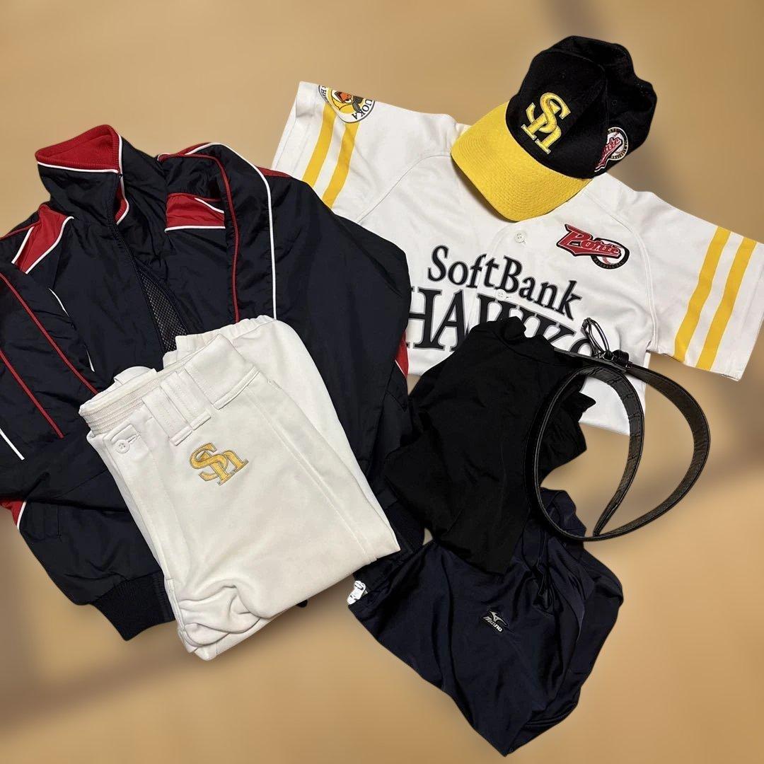 SoftBank Hawks ポルテユニフォーム　140cm ジャンパー付き