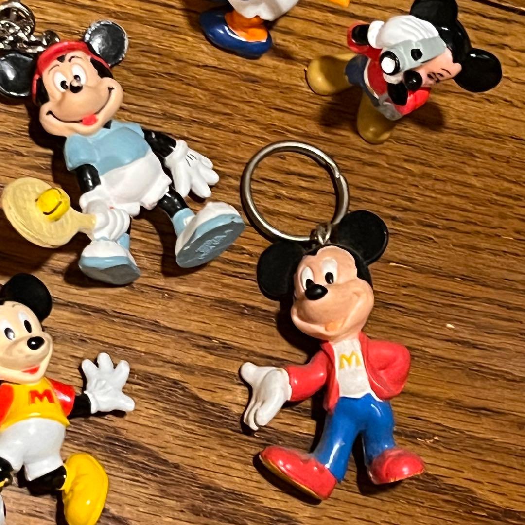 【希少】昭和レトロビンテージ　ディズニーフィギュア　キーホルダー　まとめ売り