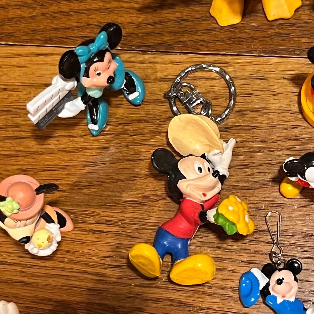 【希少】昭和レトロビンテージ　ディズニーフィギュア　キーホルダー　まとめ売り