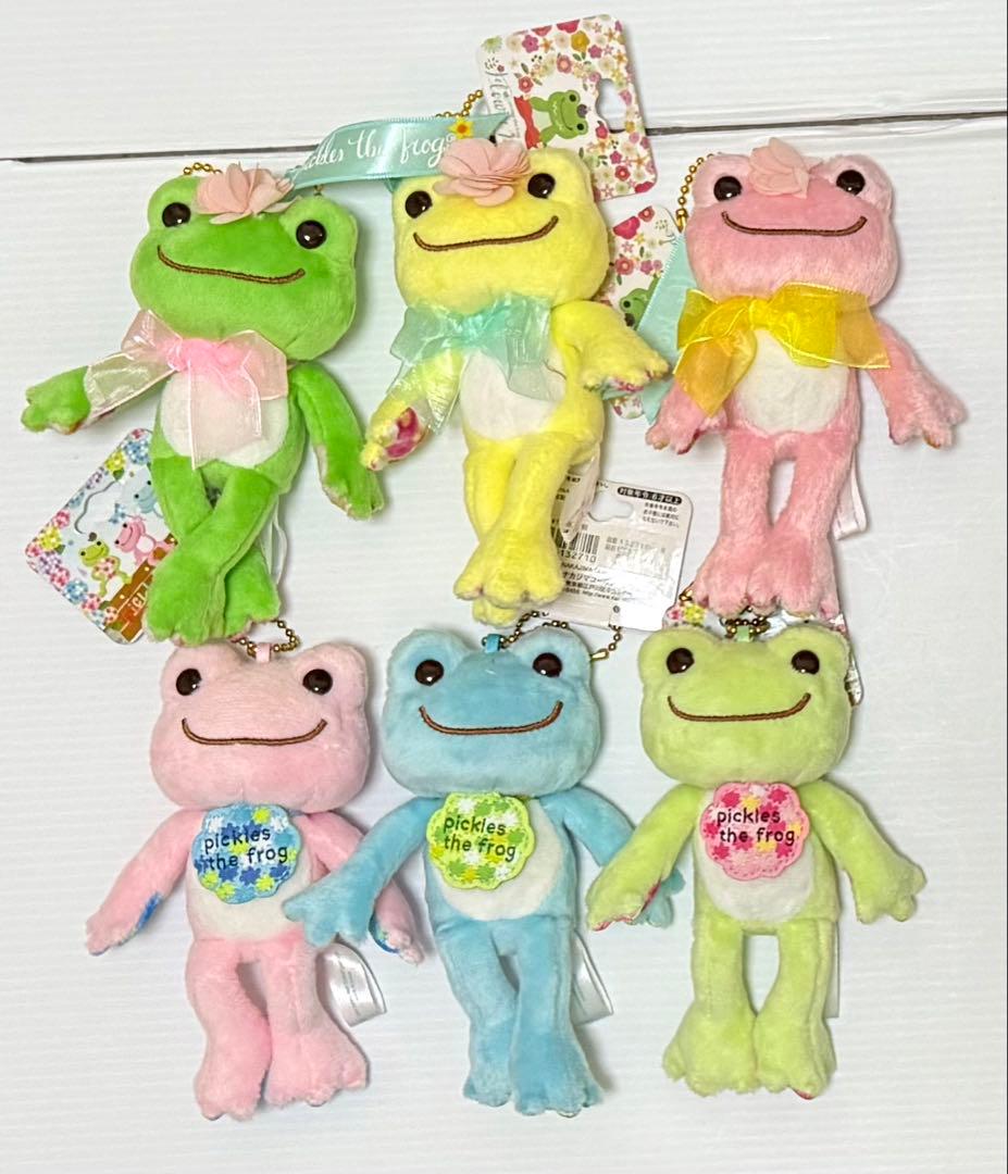 かえるのピクルスマスコット6点セット⑤未使用品