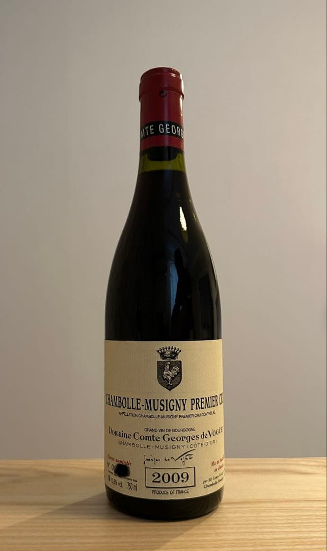 ヴォギュエ　シャンボールミュジニー1er 2009 750ml