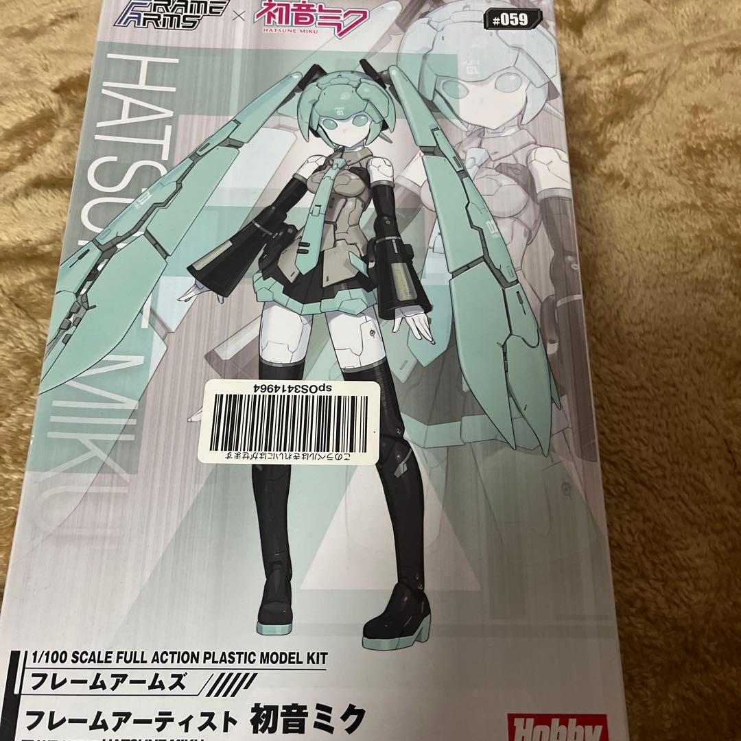 【未開封】フレームアームズ フレームアーティスト 初音ミク