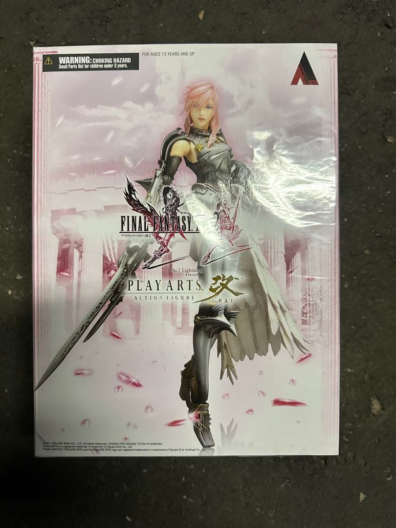 ファイナルファンタジー13 プレイアーツ改　 ライトニング 新品未使用
