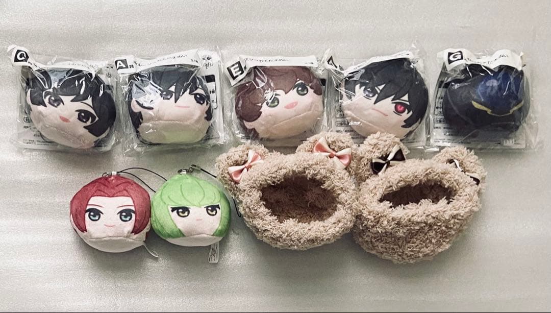 【コードギアス】おてだまぬい　着ぐるみ　9点セット