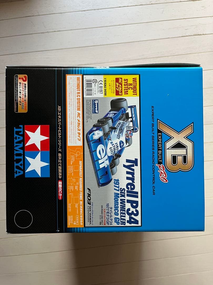 1/10RC XB タイレルP34(RCメカレスタイプ)
