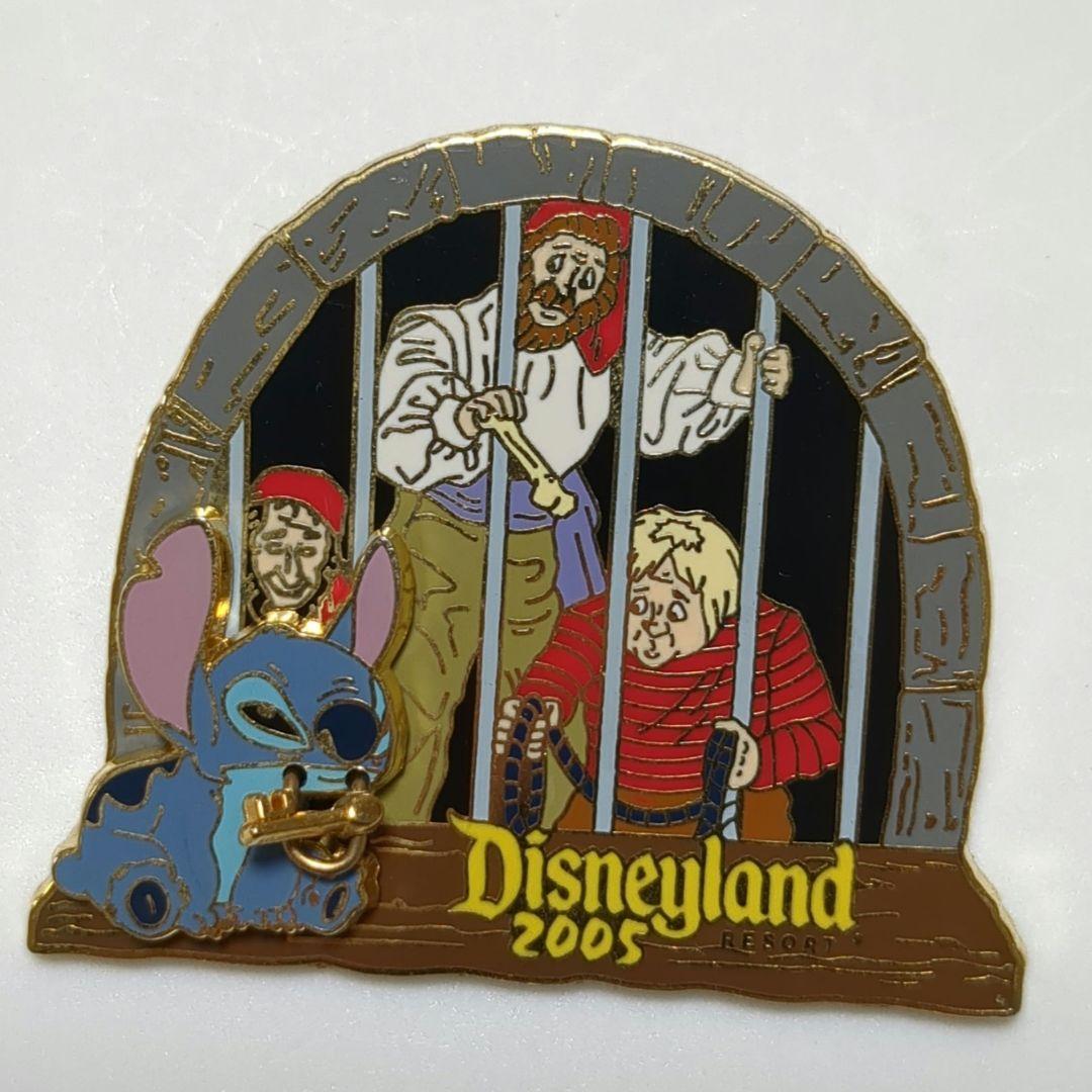 2005年 海外 ディズニー アトラクション ピンバッジ スティッチ 仮装