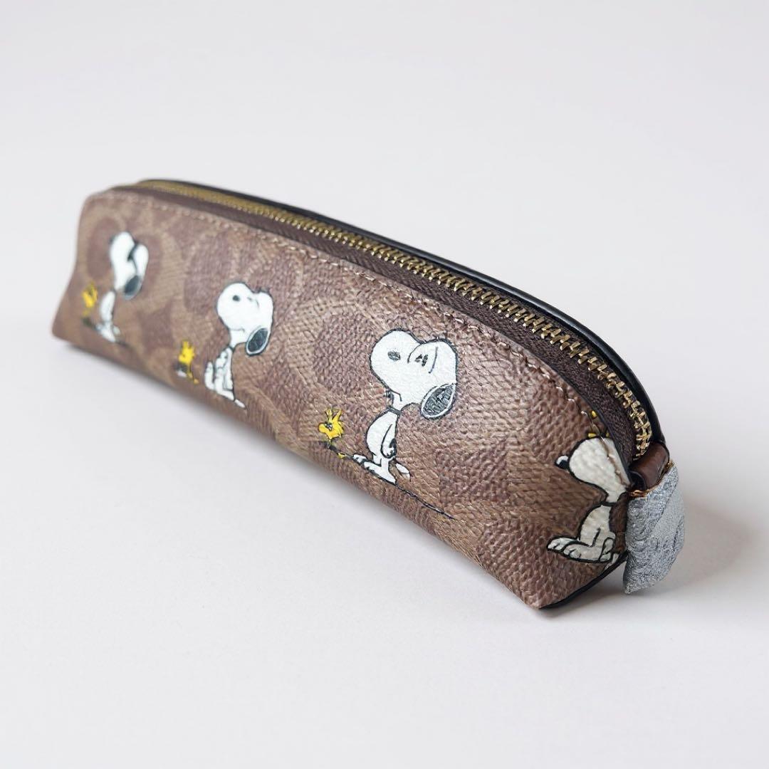 ⭐︎新品タグ付⭐︎【限定】COACH スヌーピー ポーチ/ペンケース
