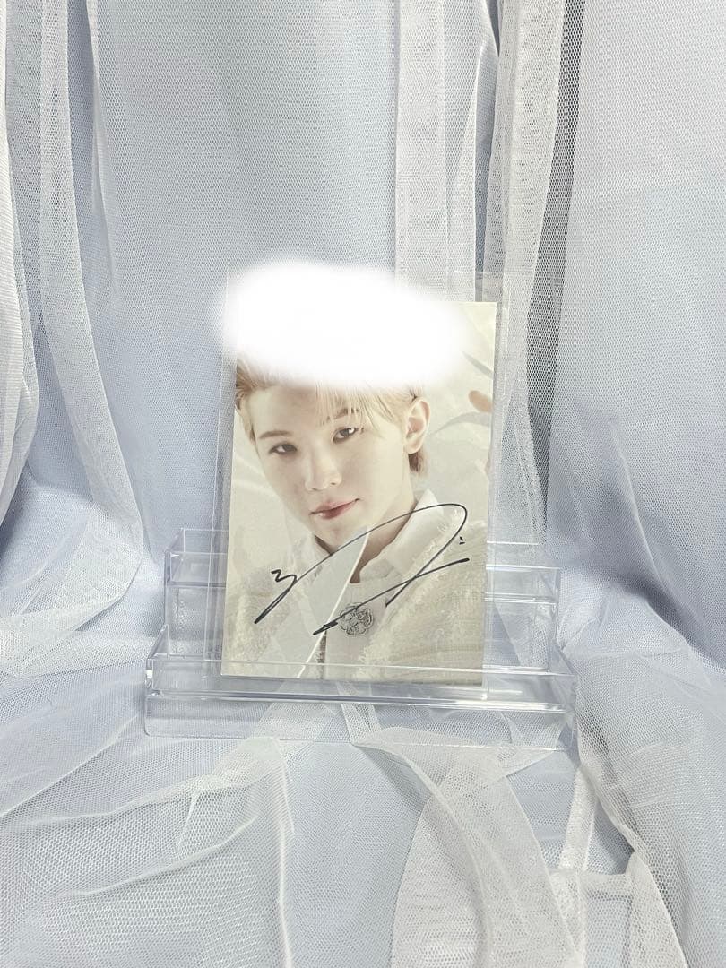 SEVENTEEN ウジ 直筆サイン あいのちから