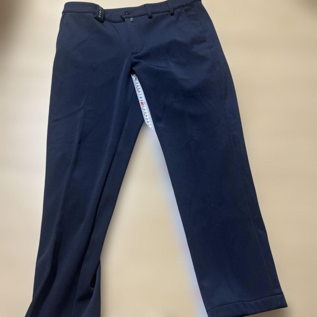 ネイビー 2WAY ストレートパンツ