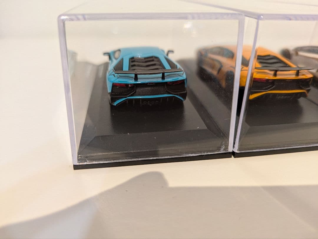 京商 1/64 ランボルギーニ アヴェンタドール SV 4台セット