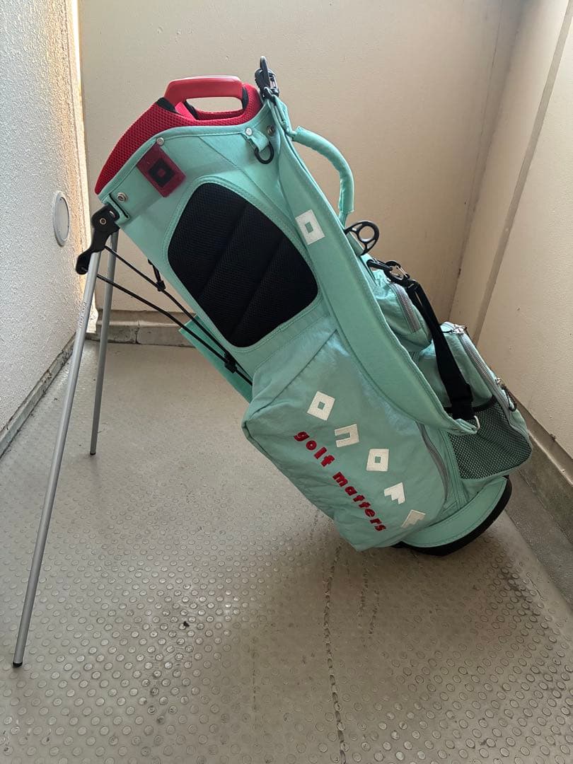 ONOFF スタンド式ゴルフバッグ ミントグリーン