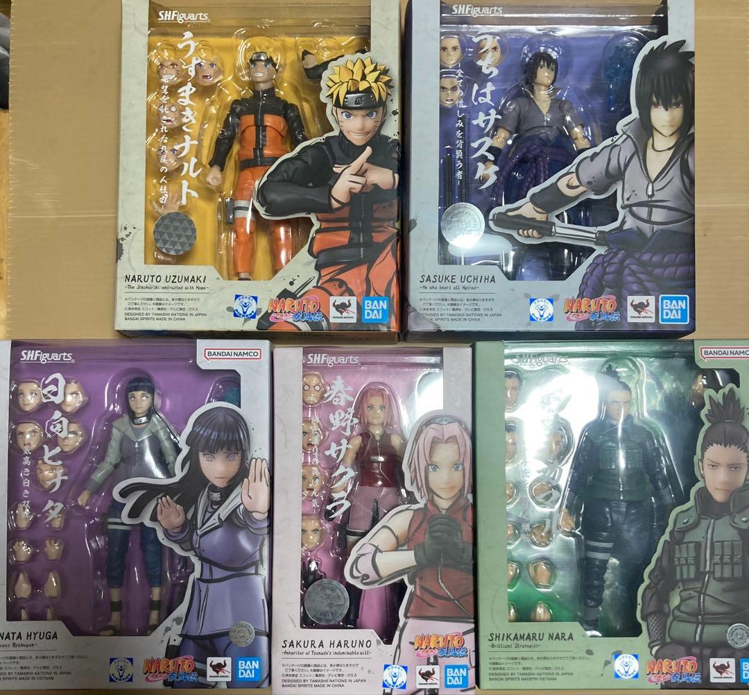 S.H.Figuarts ナルト　5体セット