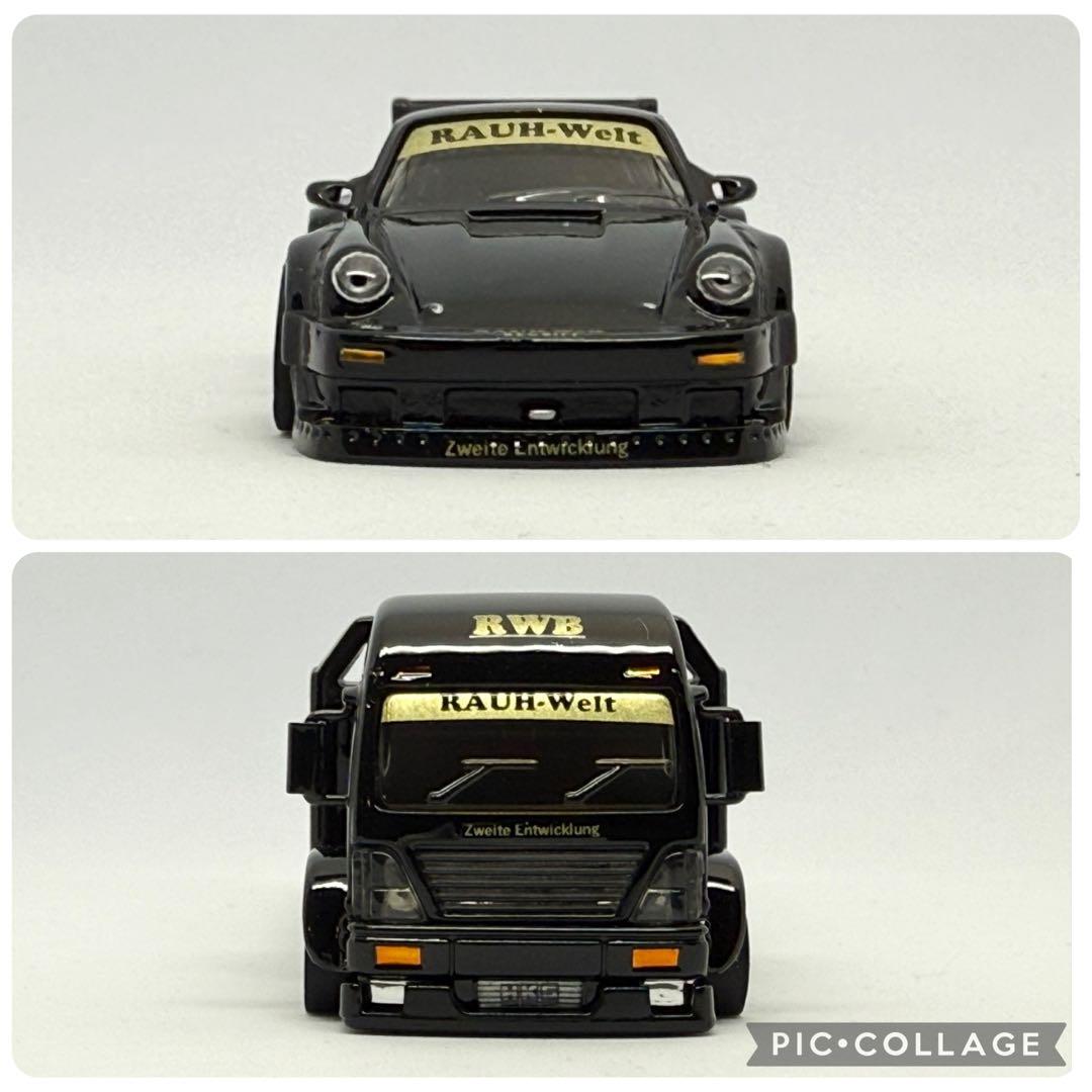 ホットウィール　RWB仕様ポルシェ＆エアロリフト