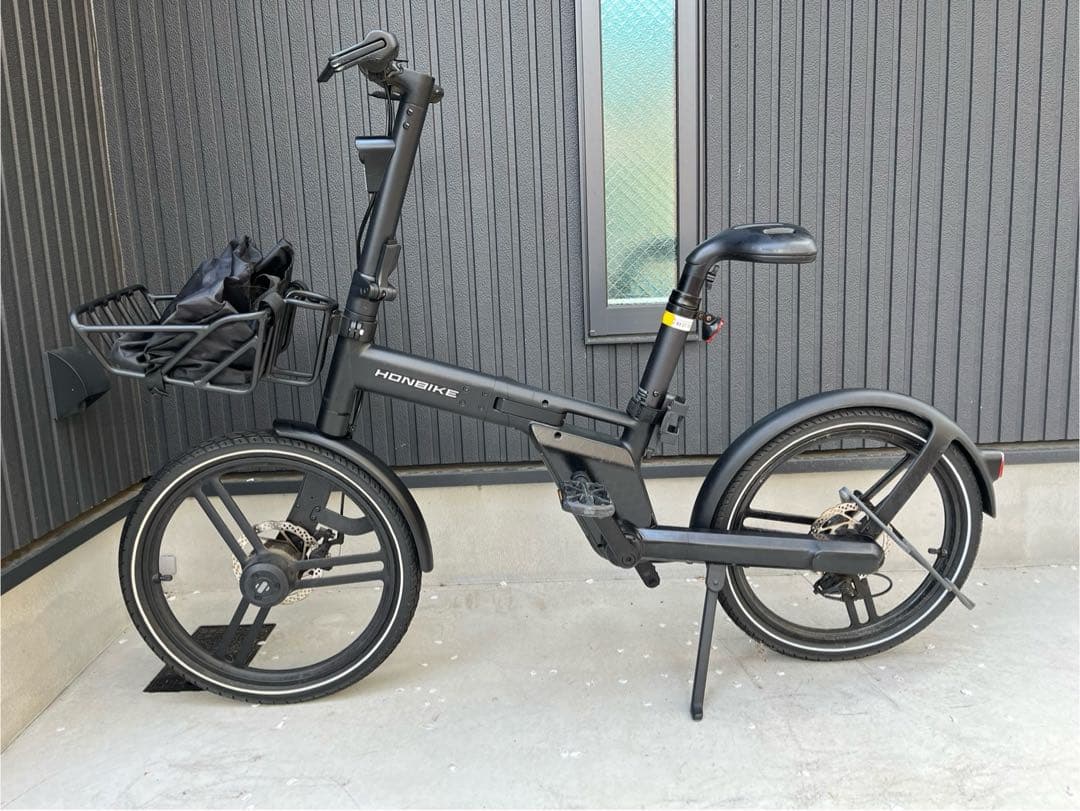【KDさま専用】HONBIKE/美品/電動アシスト自転車/付属品多数/黒