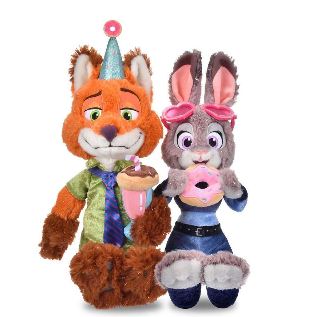 ニック ジュディ ぬいぐるみ 10TH Anniversary ズートピア