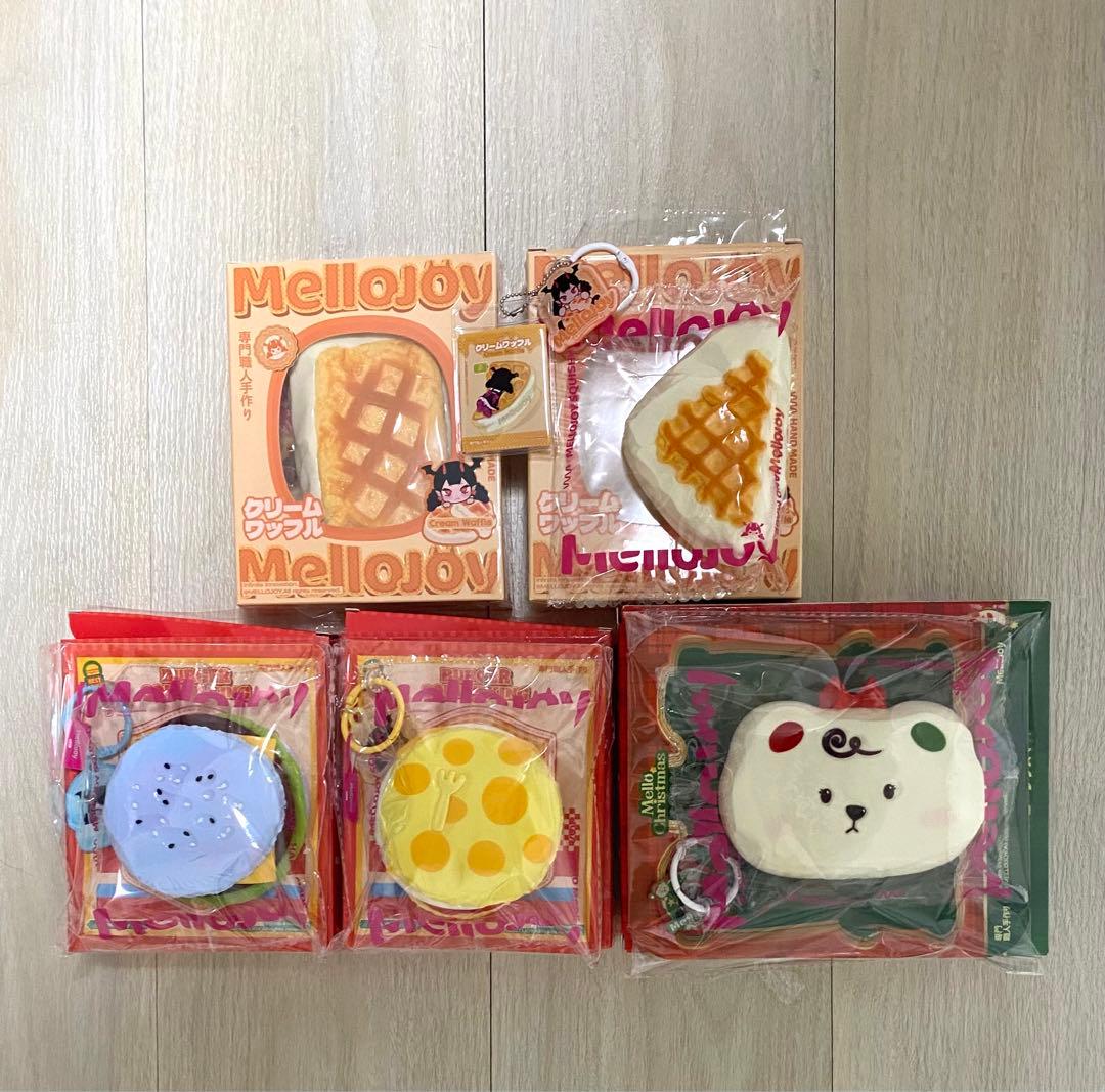 mellojoy ワッフル　チーズベア　ハンバーガー