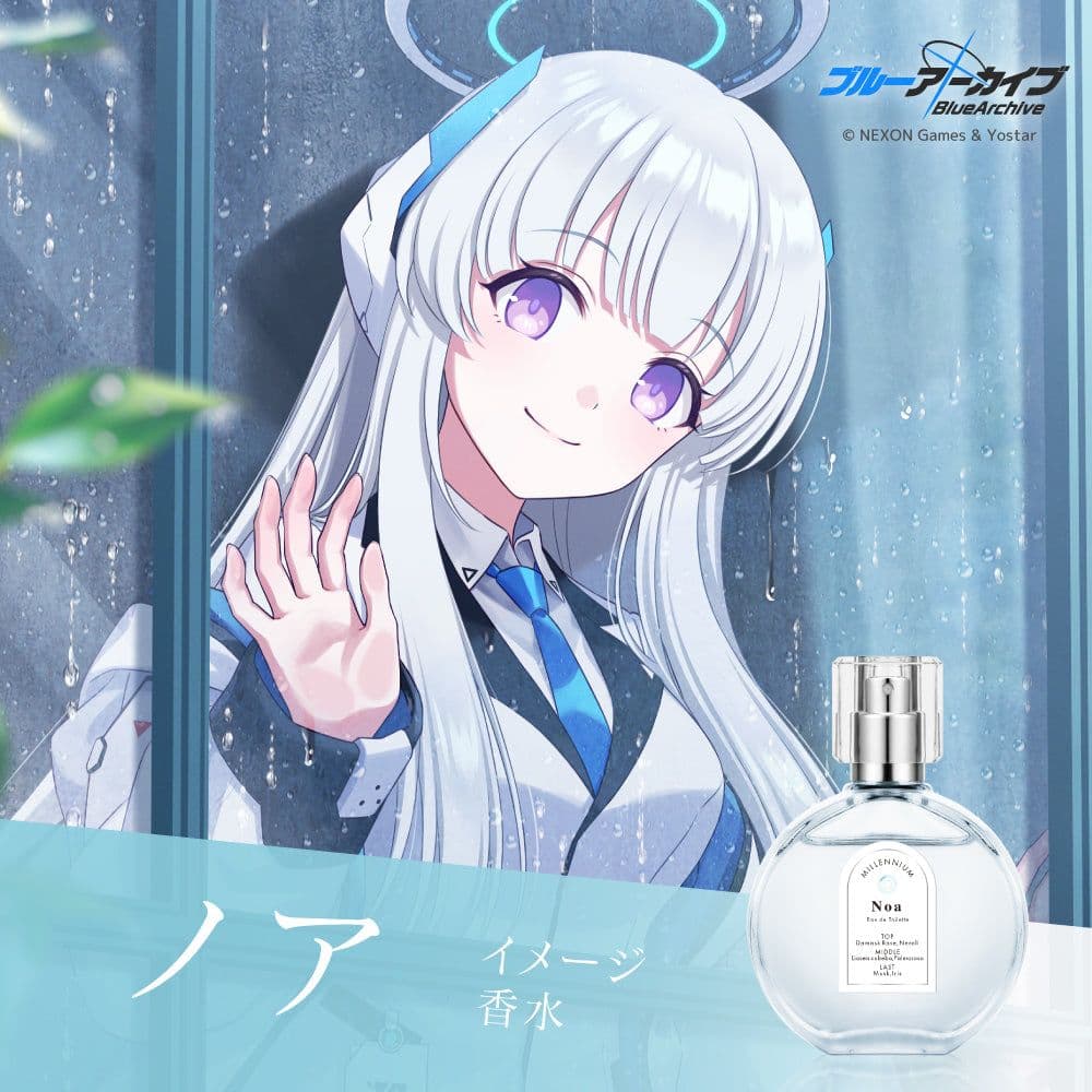 ブルーアーカイブ ノア 香水 オードトワレ アクリルパネルセット Anideal