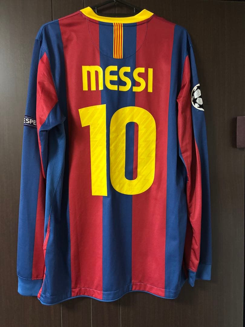 FC バルセロナ メッシ 10 シャツ 長袖　正規品