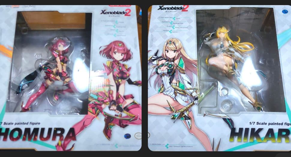 ゼノブレイド2 ホムラ ヒカリ　1/7フィギュアセット