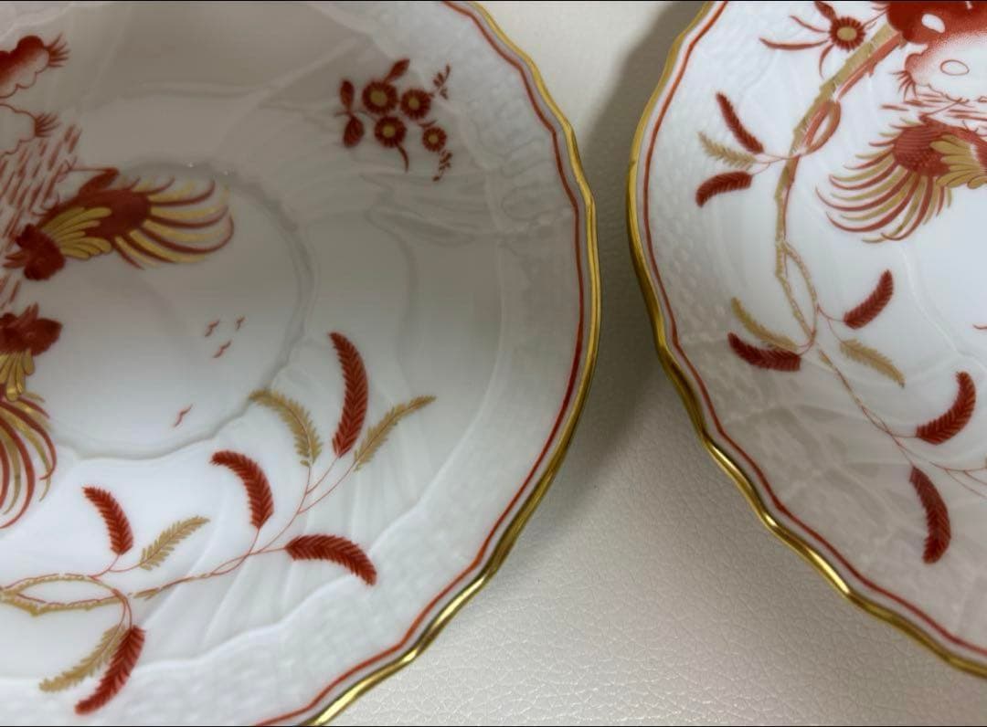 未使用近極美品　リチャードジノリ レット コック カップ&ソーサー