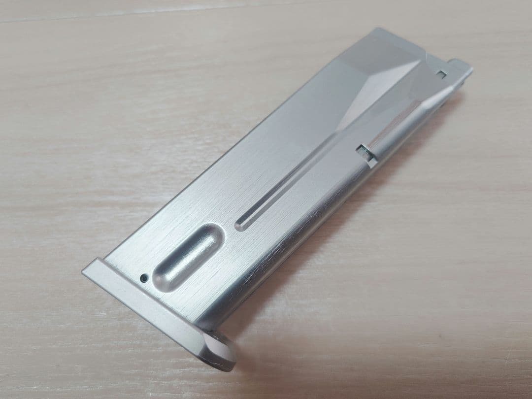 WA M8045 クーガーF INOX ガスブロ シルバーメッキ