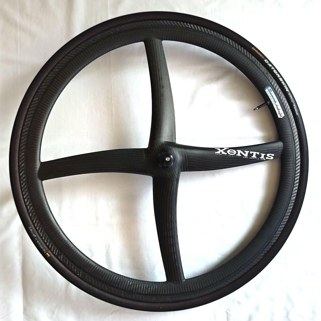 Xentis MARK1 カーボンホイール　フロント　バトンホイール