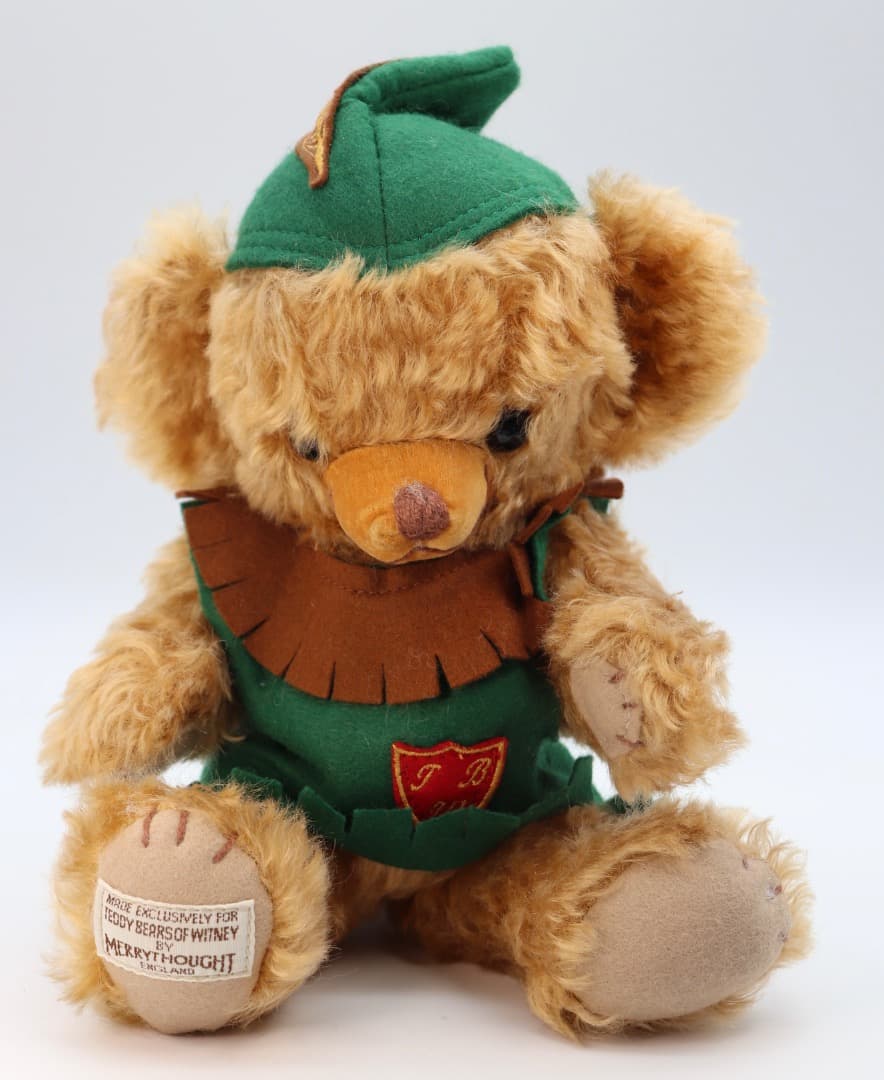 ロビン・フッド・チーキー Merrythought 緑色衣装 約27cm