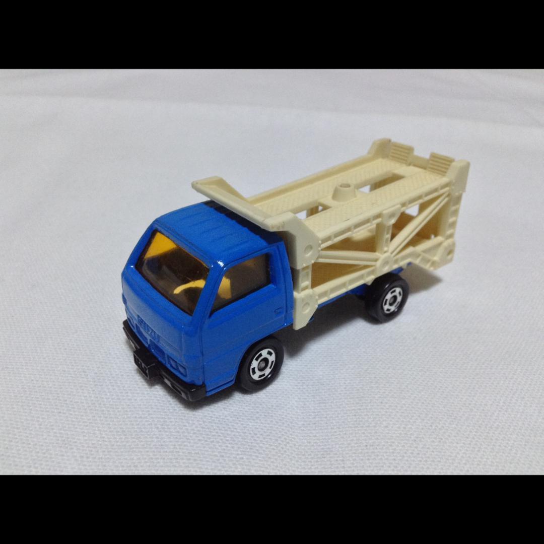 【トミカ】ISUZU エルフ キャリアカー【廃番ビンテージミニカー】
