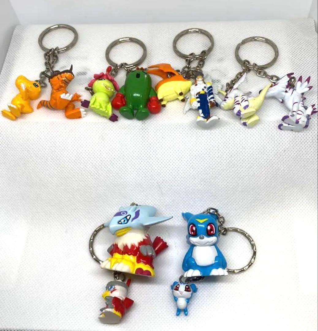 ⭐︎レトロ⭐︎デジモンアドベンチャー　キーホルダーセット