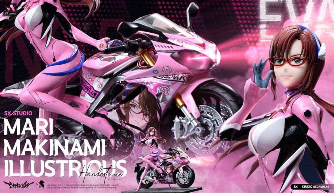 真希波・マリ・イラストリアス　フィギュア　エヴァンゲリオン　ガレージキット