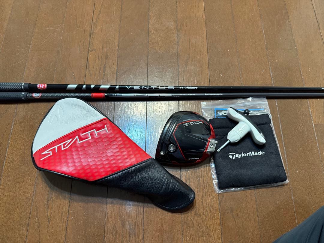 TaylorMade Stealth 2 ドライバー　ベンタスブラック　レフティ