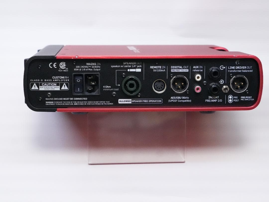 Staccato’51（TC Electronic）｜ベース用アンプヘッド