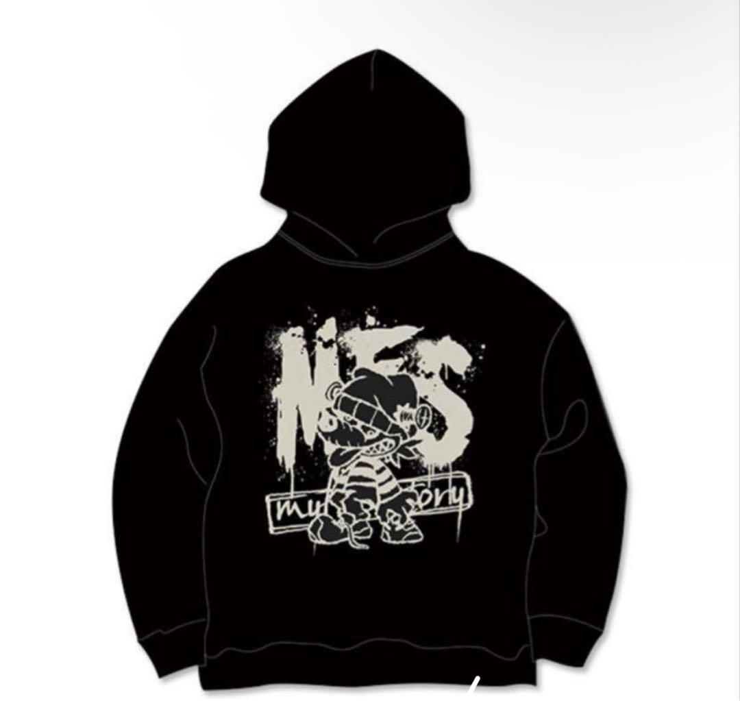 MFS グラフィックプリント フーディ XL