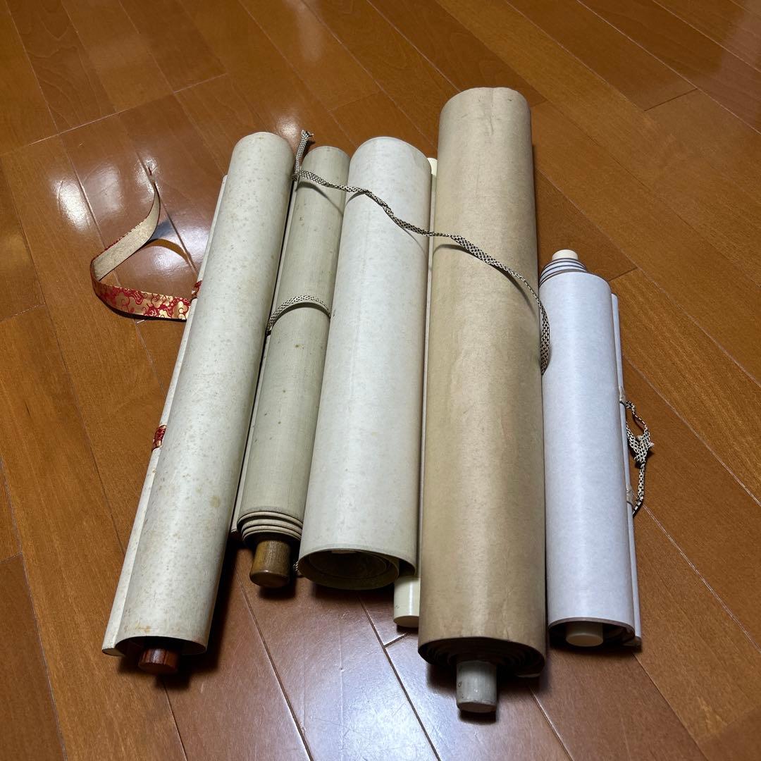 掛け軸　5本セット