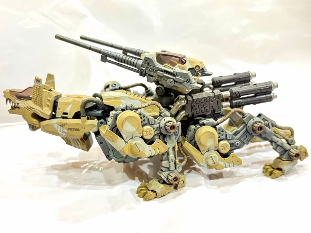 コトブキヤ コマンドウルフ 迷彩 汚し塗装 ウェザリング プラモデル HMM