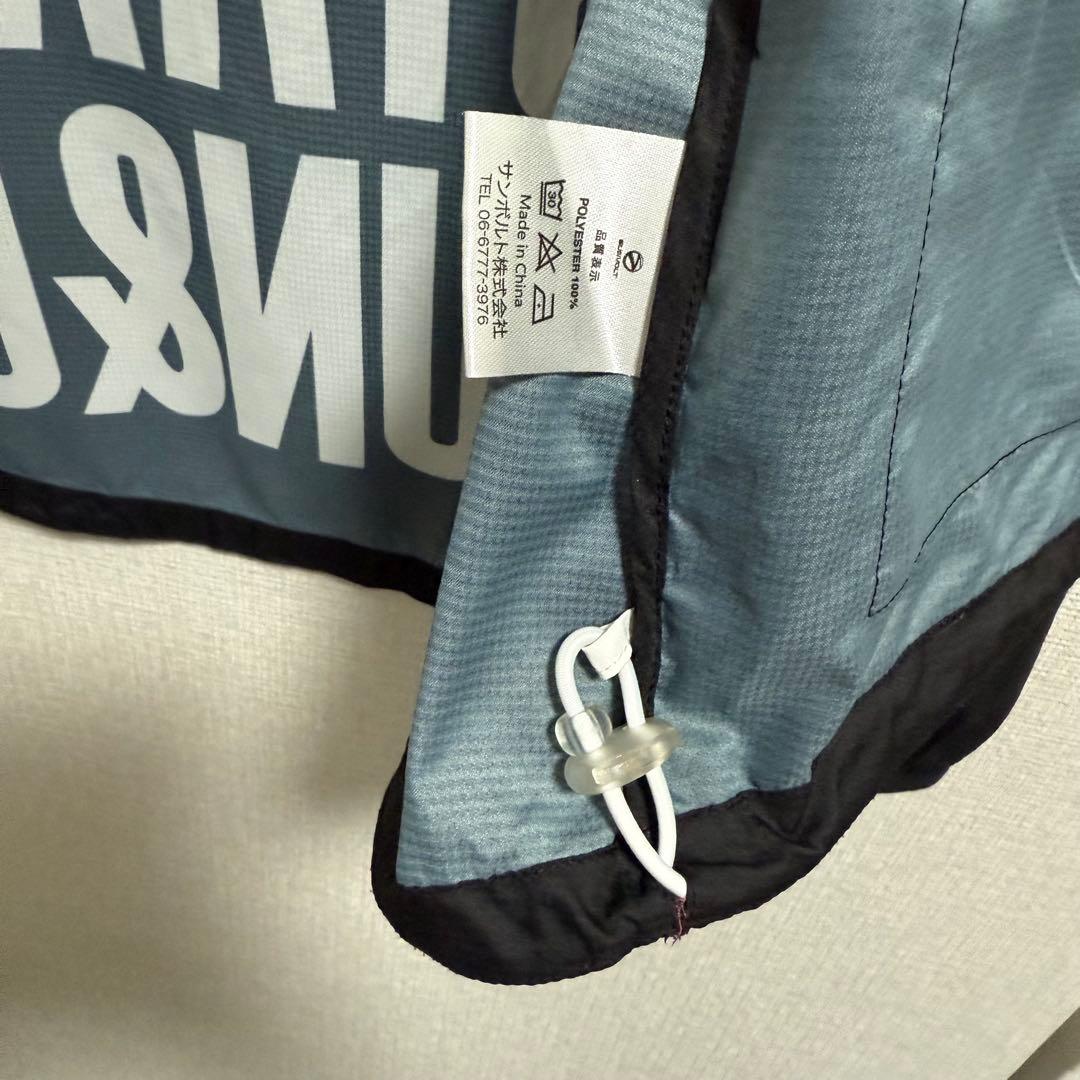 STAMP RUN&CO フード付きウィンドブレーカー 美品