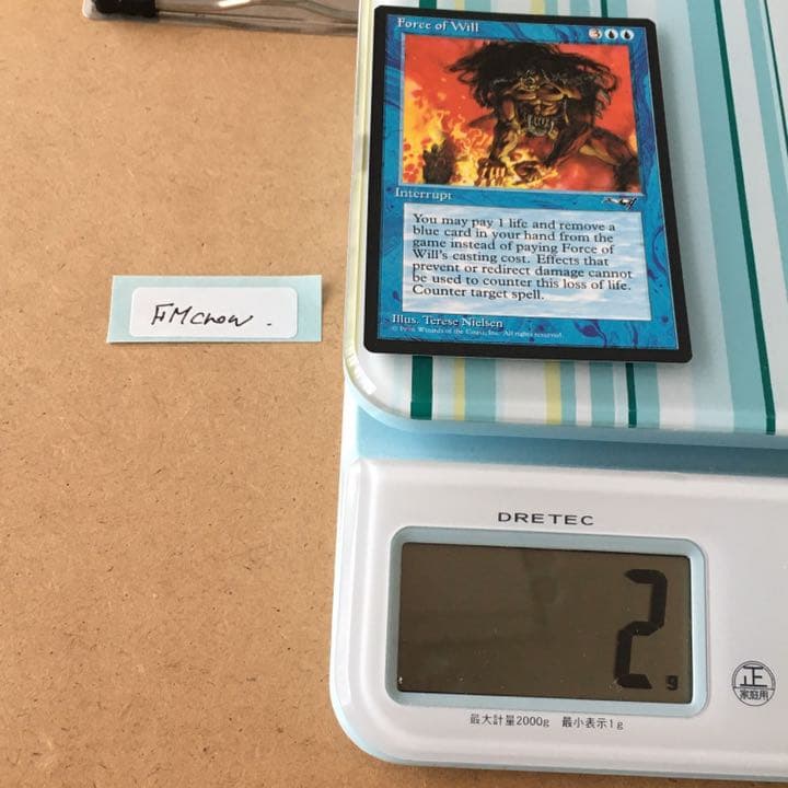 MTG アライアンス　『Force of Will』