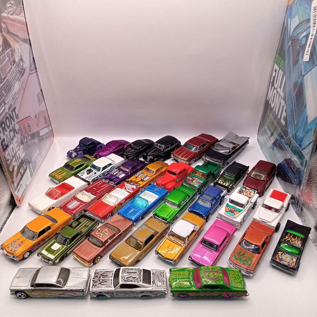 ローライダー アメ車 ミニカー まとめ売り セット 大量 ホットウィール 33台