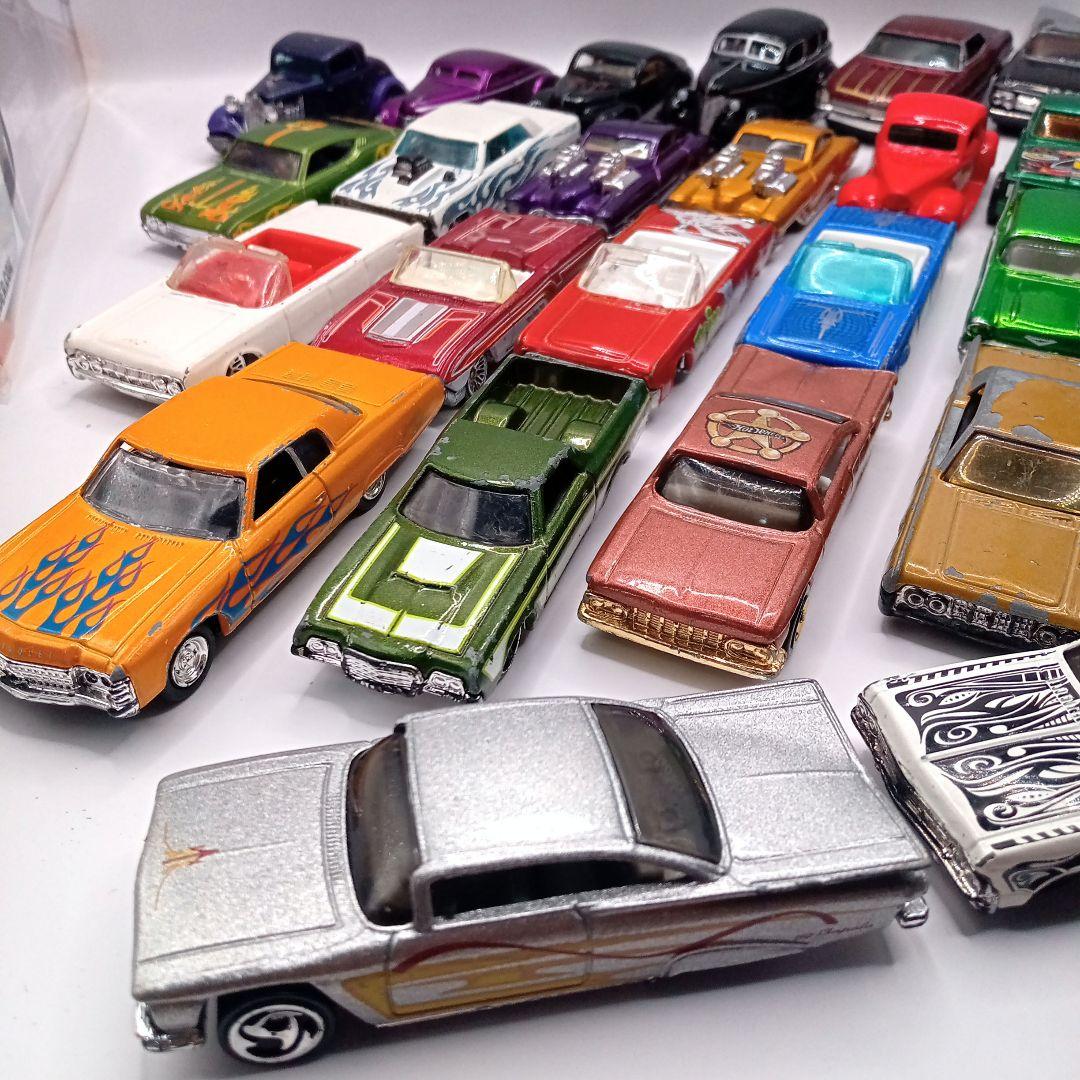 ローライダー アメ車 ミニカー まとめ売り セット 大量 ホットウィール 33台