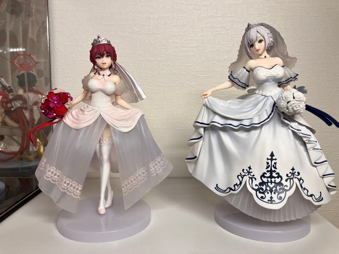 宝鐘マリン＋白銀ノエル ウェディング フィギュア