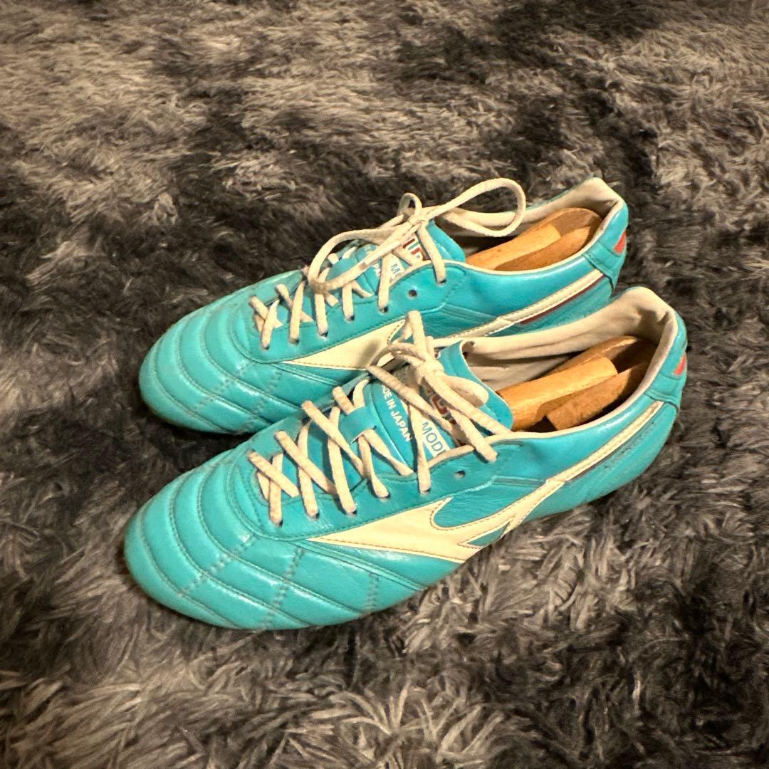 Mizuno Morelia サッカーシューズ 水色限定色