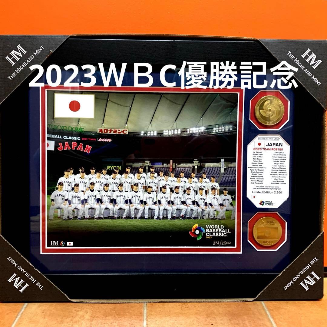 大谷翔平　2023WBC　日本優勝記念フォトフレーム　ハイランド社製フォトミント