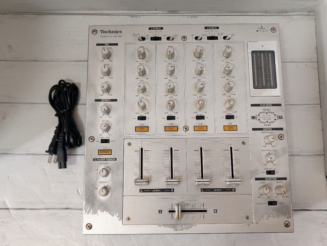 Technics　SH-MZ1200　DJミキサー　4ch　動作確認済み