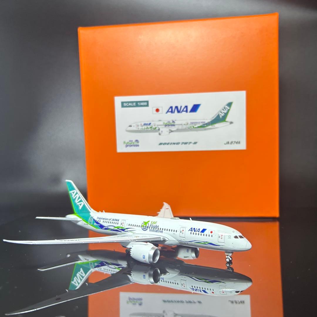 Jcwings ANA ボーイング787-9 JA754A 1/400